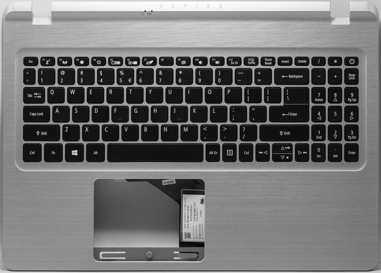 Klávesnice Acer Aspire A515-53K A515-53 A515-53G 6B.H84N1.009