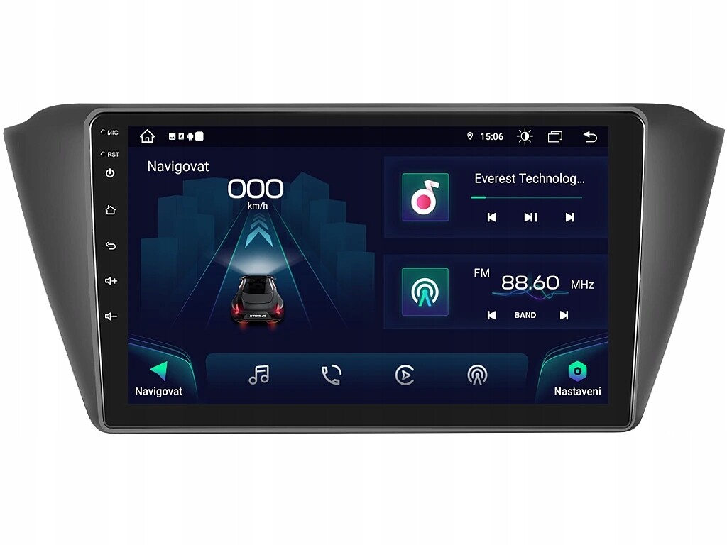 Xtrons 2DIN autorádio IAP12-XEV22 Android, Škoda Fabia III