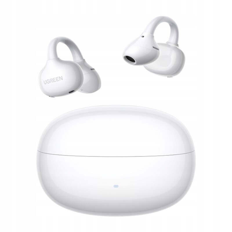 Ugreen WS218 ClipBuds Bezdrátová sluchátka Ldac Anc Bluetooth bílá