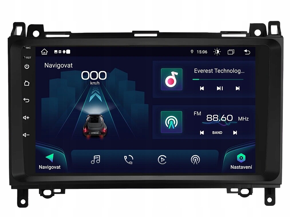 Xtrons 2DIN autorádio IAP12-XEV61 Android, Mercedes-Benz A B V