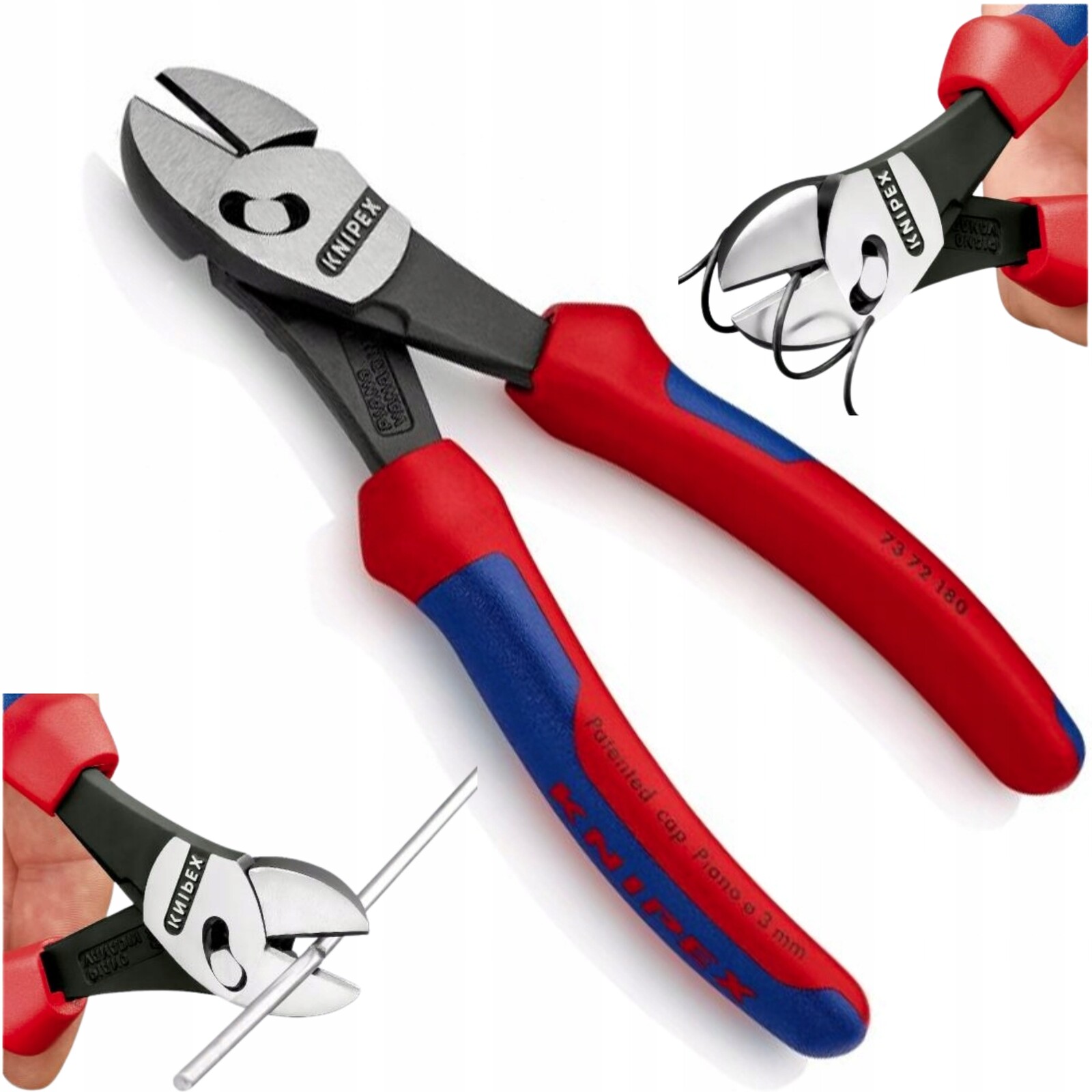 Boční Řezací Kleště Se Zvýšeným Převodem Knipex 7372180