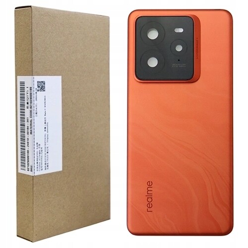 Klapka Baterie Realme GT7 Gt 7 Pro Panel Baterie Originální Mars Orange