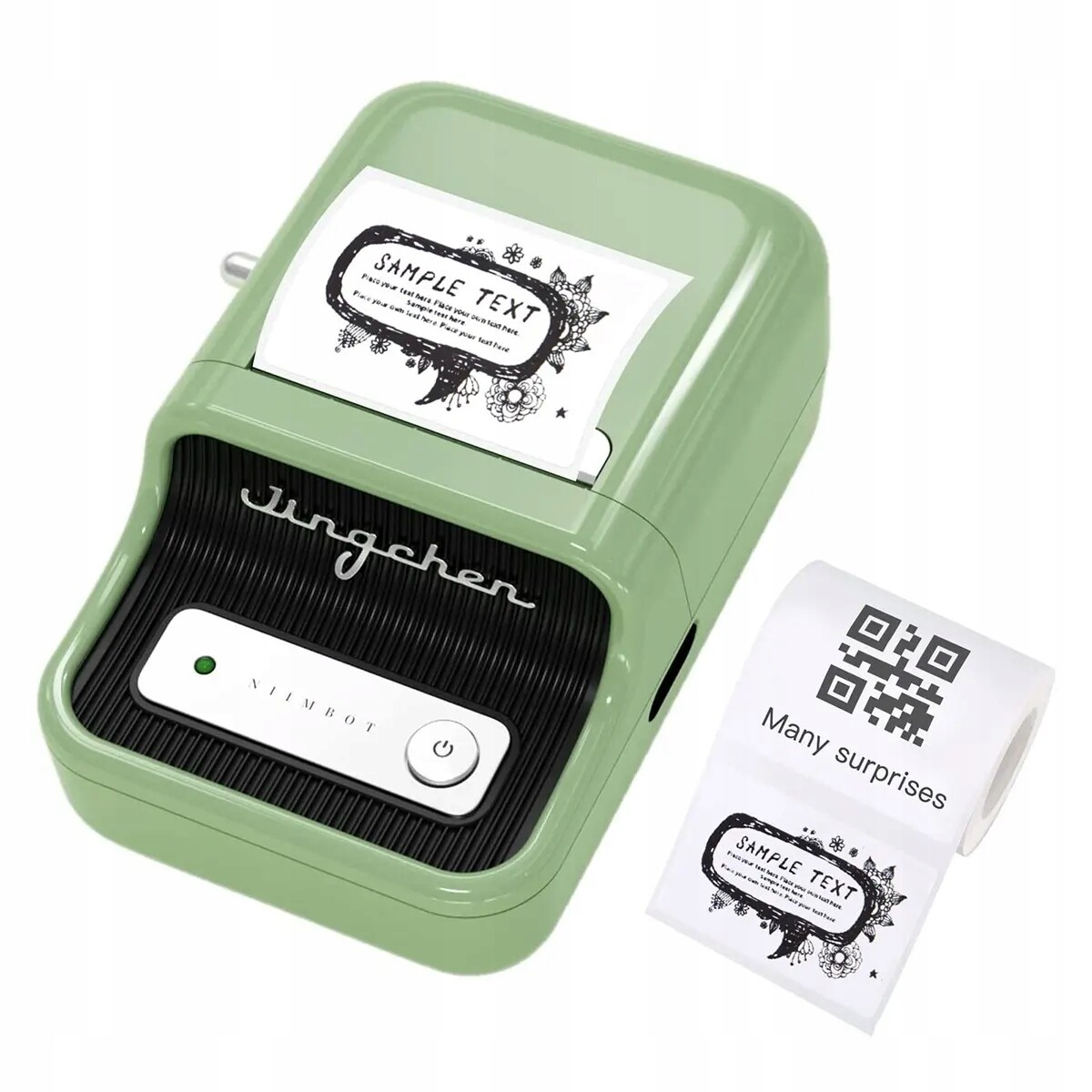 Termotiskárna Niimbot B21S 50 mm zelená role štítků