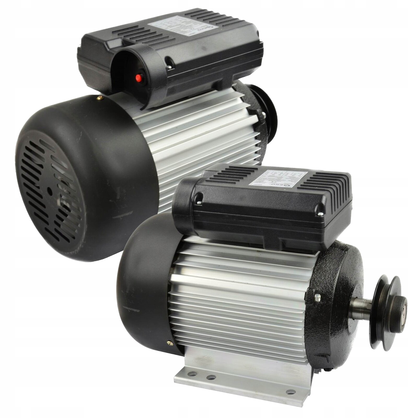 Geko Elektrický Motor 230V 1,5kW 2KM 1 Fázový S Řemenicí G80360