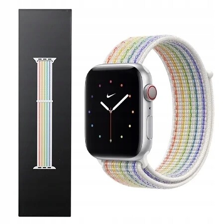 Originální Řemínek Nike Sport Loop Apple Watch 42 44 45 49 MM Pride