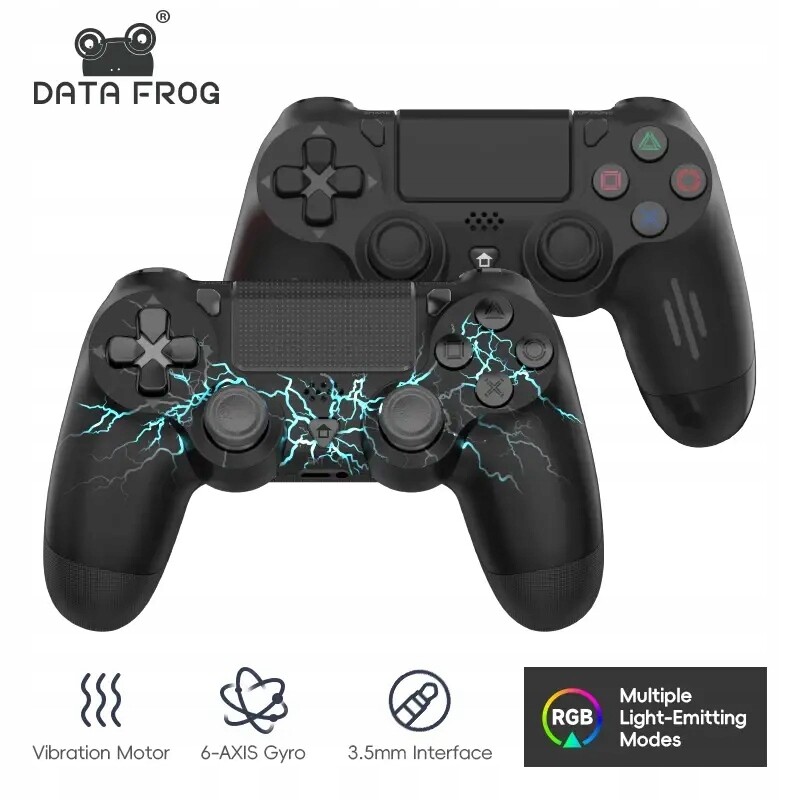 Bezdrátový Gamepad P02 Univerzální ovladač pro PS4, Pc, Android a iOS