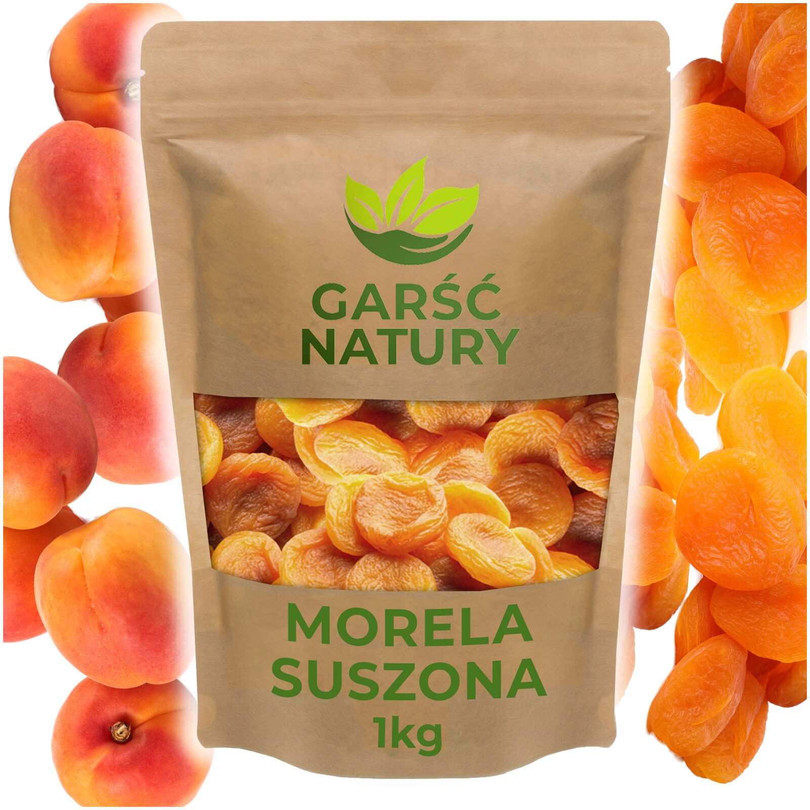 Sušené Meruňky vysoké 1000 g Sušené Sušené Meruňky Bez Cukru 1 kg