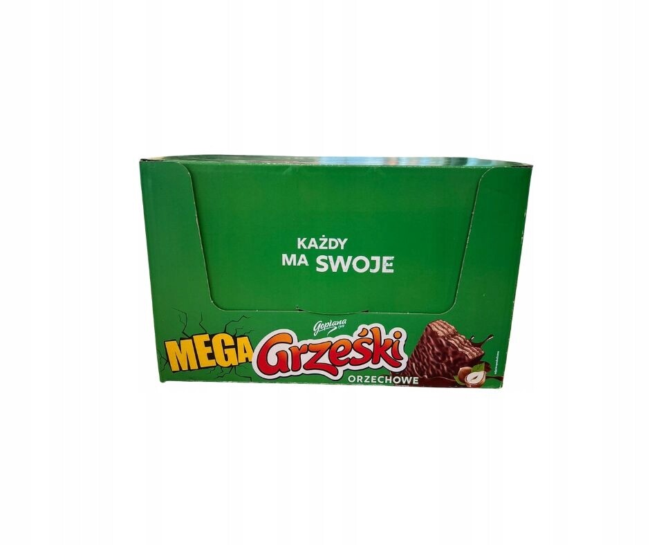 Čokoládové oplatky Grześki Orzechové 36x48g