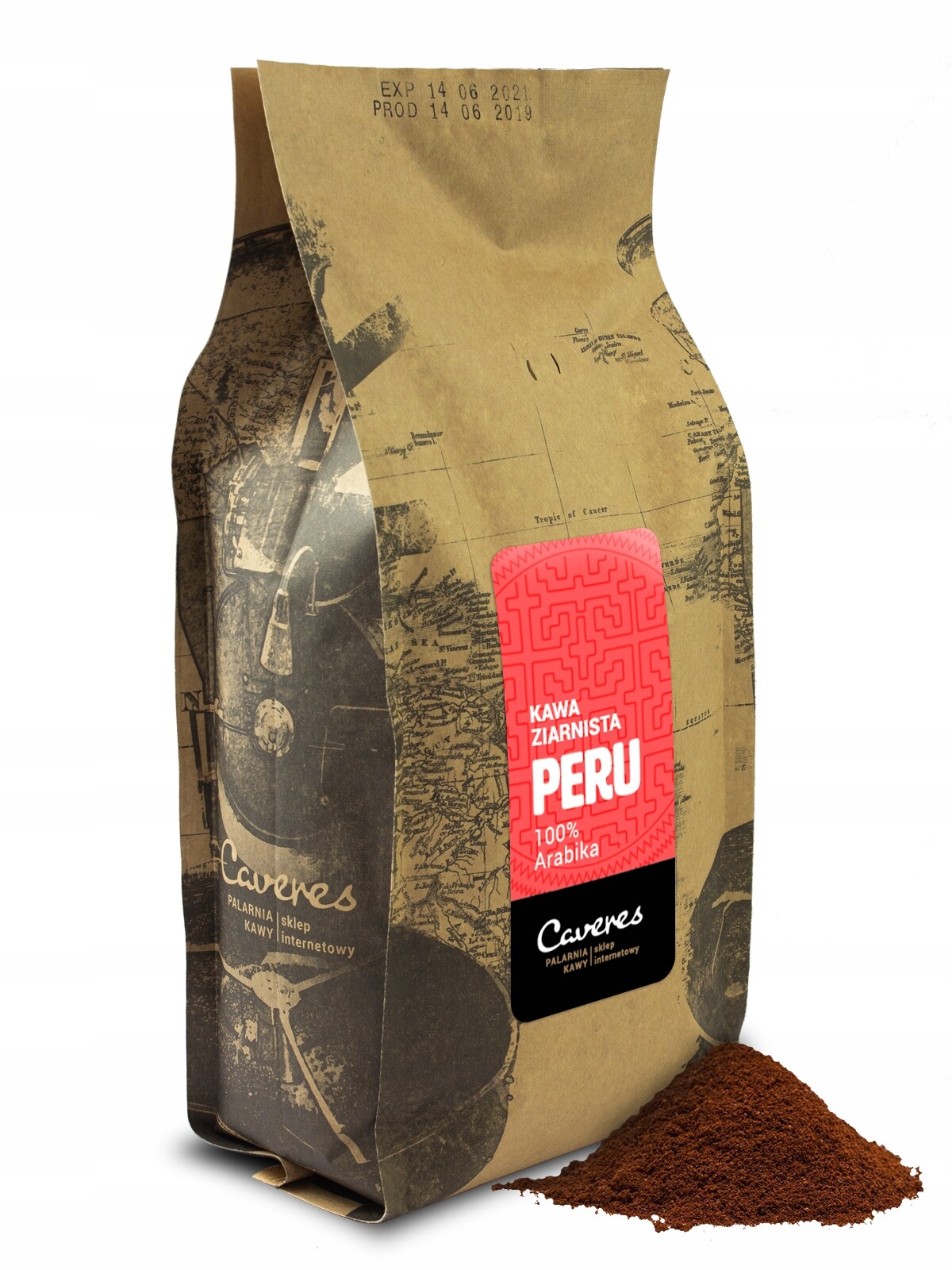 Mletá káva Caveres 0,25 kg