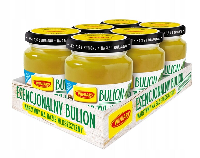 Winiary Zeleninový bujón v tekuté formě ve sklenici 6 ks