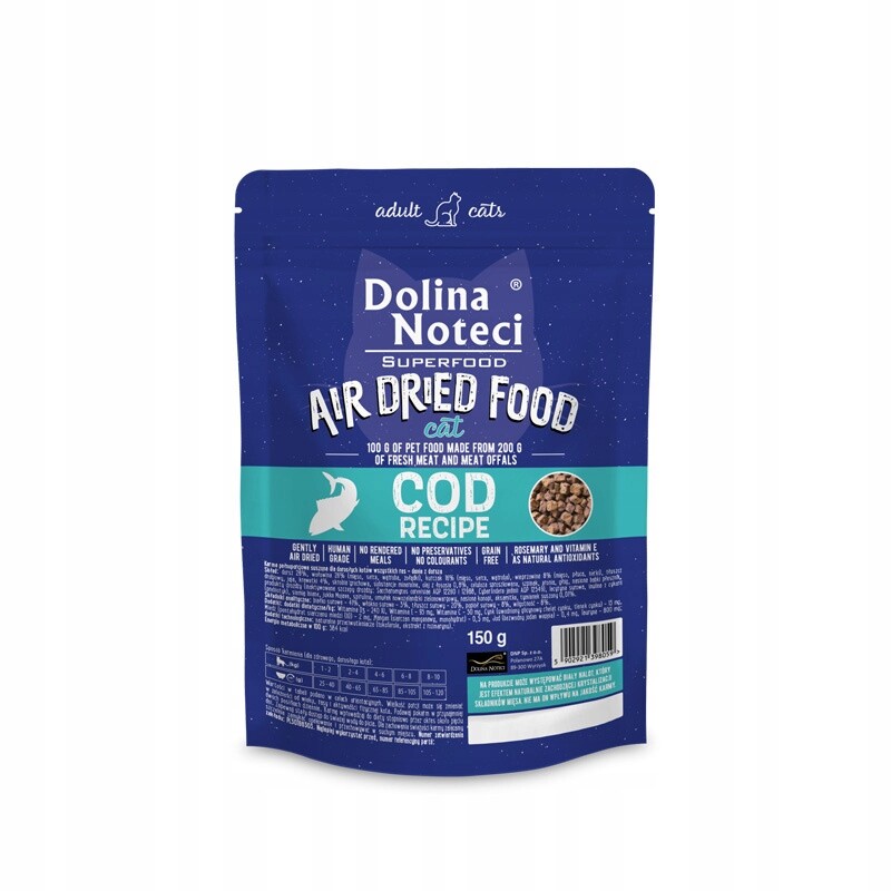 8X Dolina Noteci Superfood pokrm z tresky 150 g