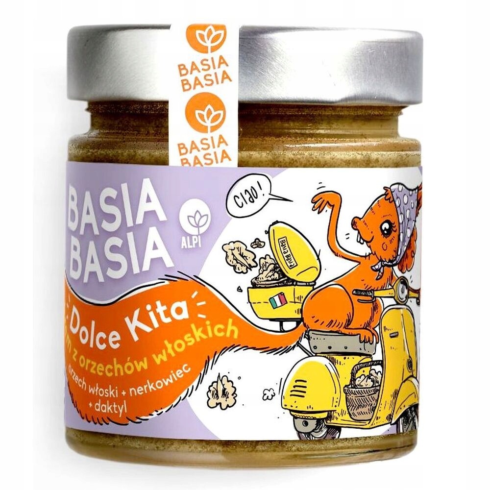 Ořechový krém Basia Basia Dolce Kita z vlašských ořechů 200 g