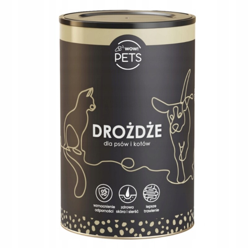 Doplňky stravy pro kočky, pro psy a kočky Wow Pets prášek 600 g 1 ks