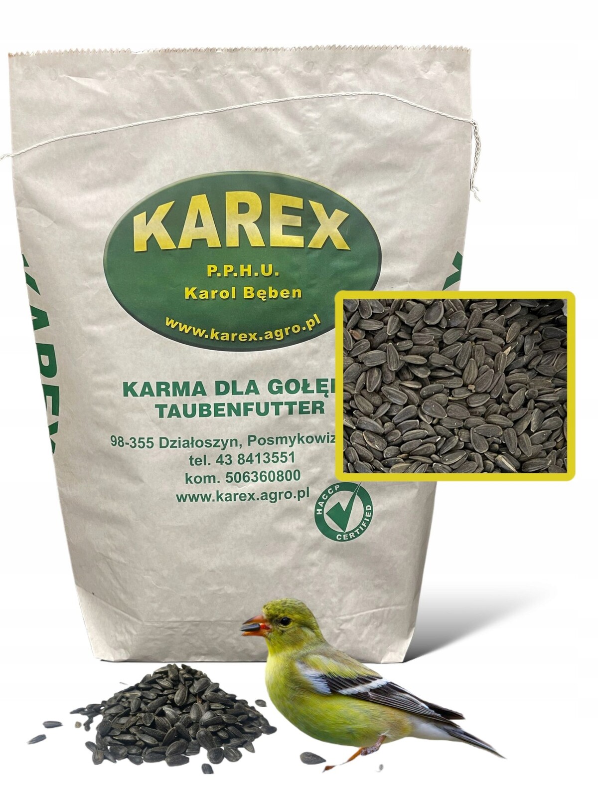 Slunečnice Karex 20 kg