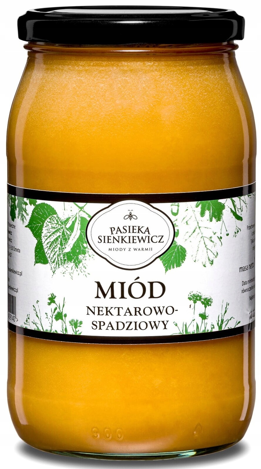 Směs medů – mix chutí, tuhý Pasieka Sienkiewicz 1,2 kg