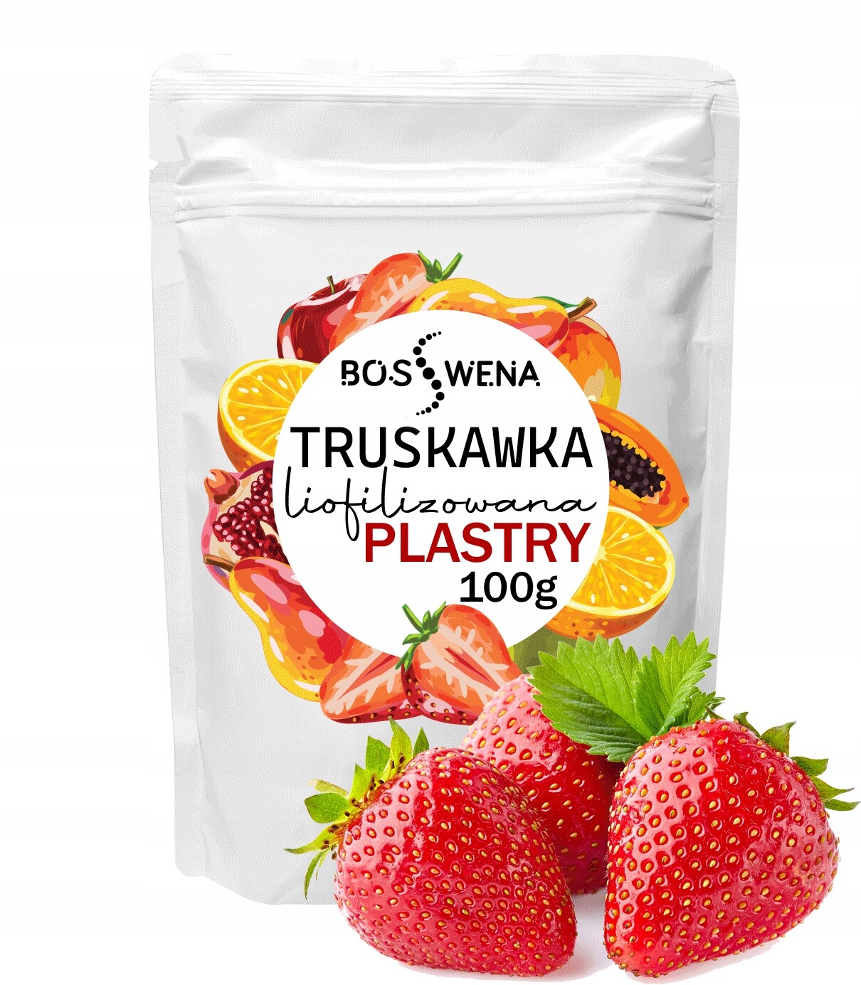 Jahody Jahoda plátky Bioswena 100 g