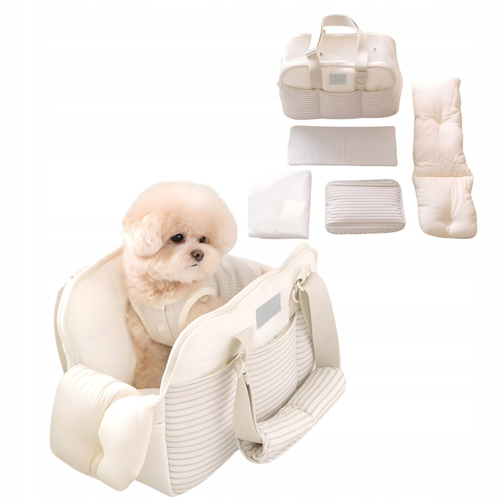 Zimní Zateplená Taška Přes Rameno Pro Malého Psa Pro Kočky Premium Přepravka