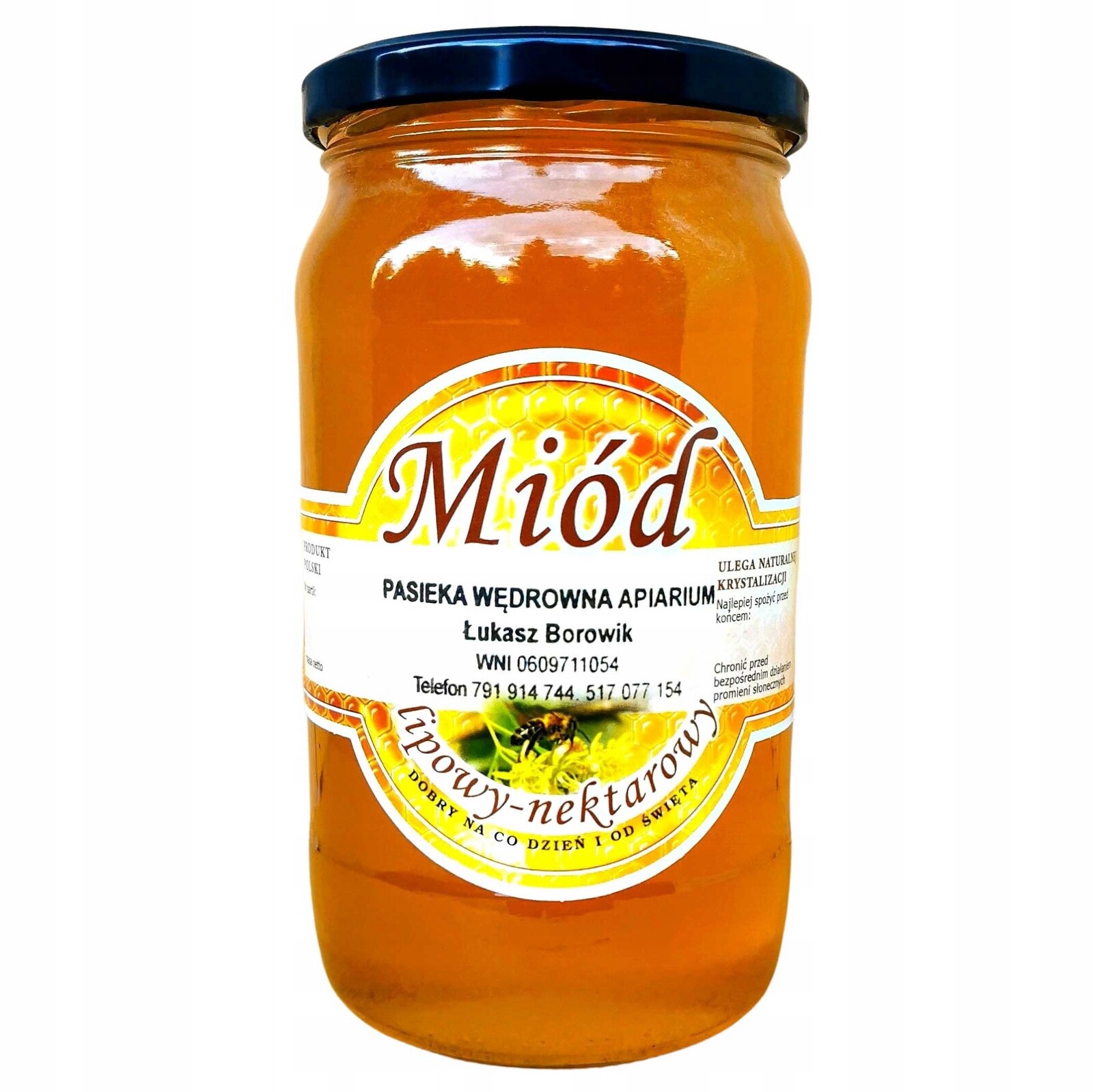 Lipový květový med tekutý Apiarium 1,1 kg