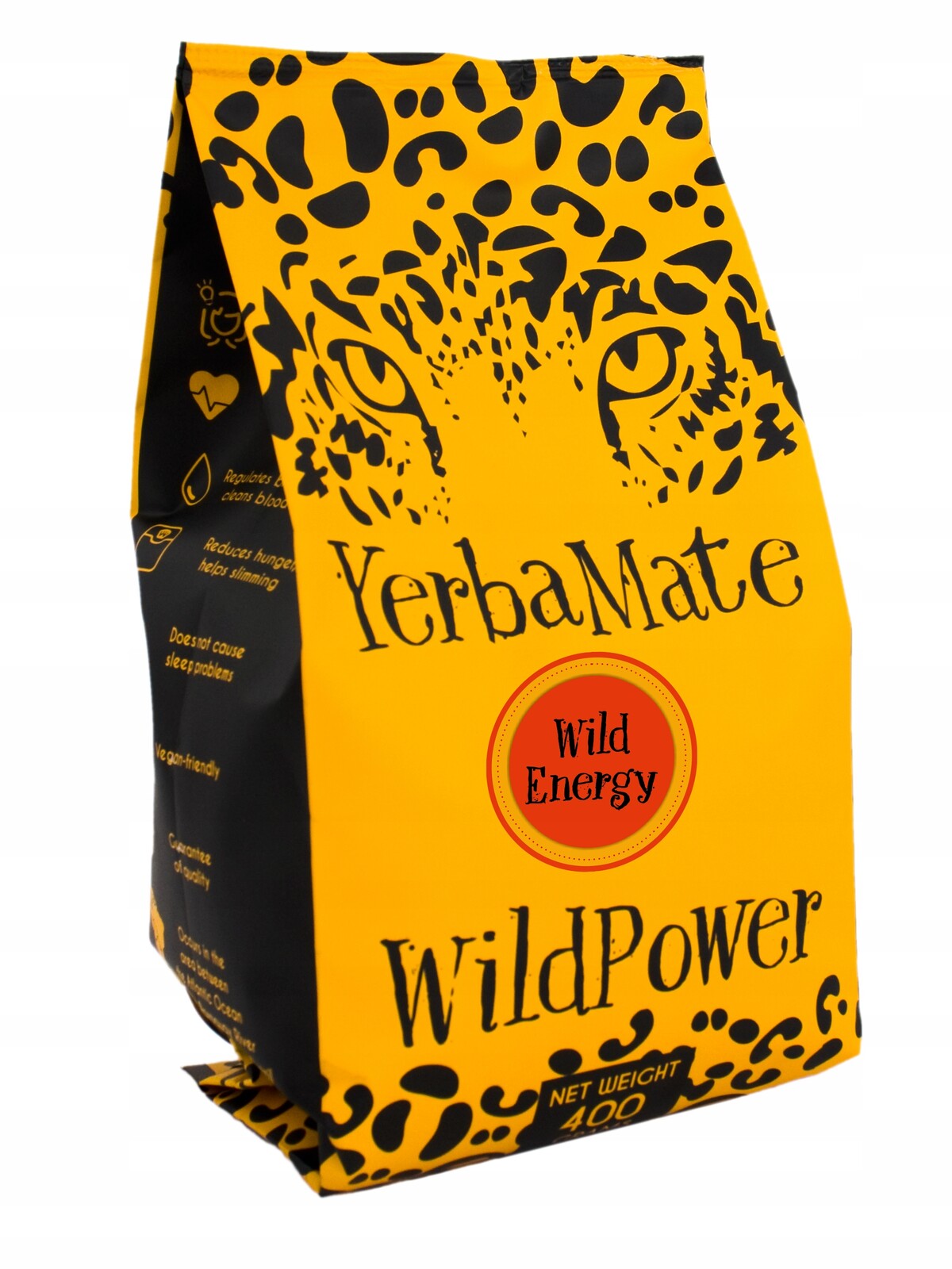 Yerba Maté Wild Energy 400g WildPower ananas guarana ženšen malina