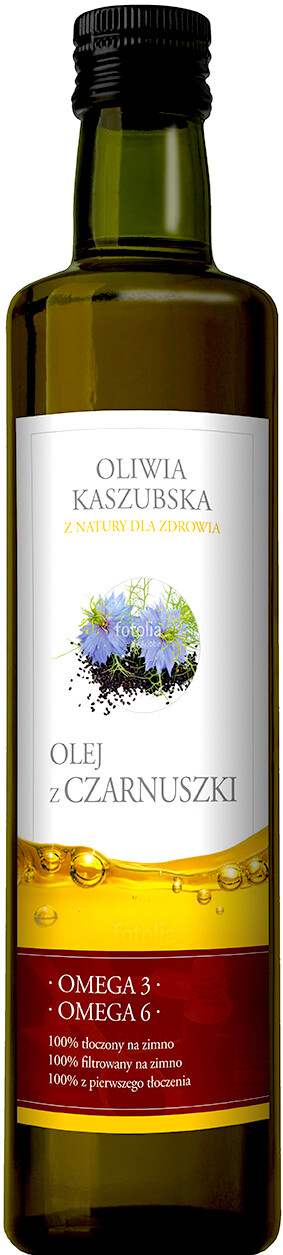 Nerafinovaný olej z černuchy seté Oliwia Kaszubska 250 ml