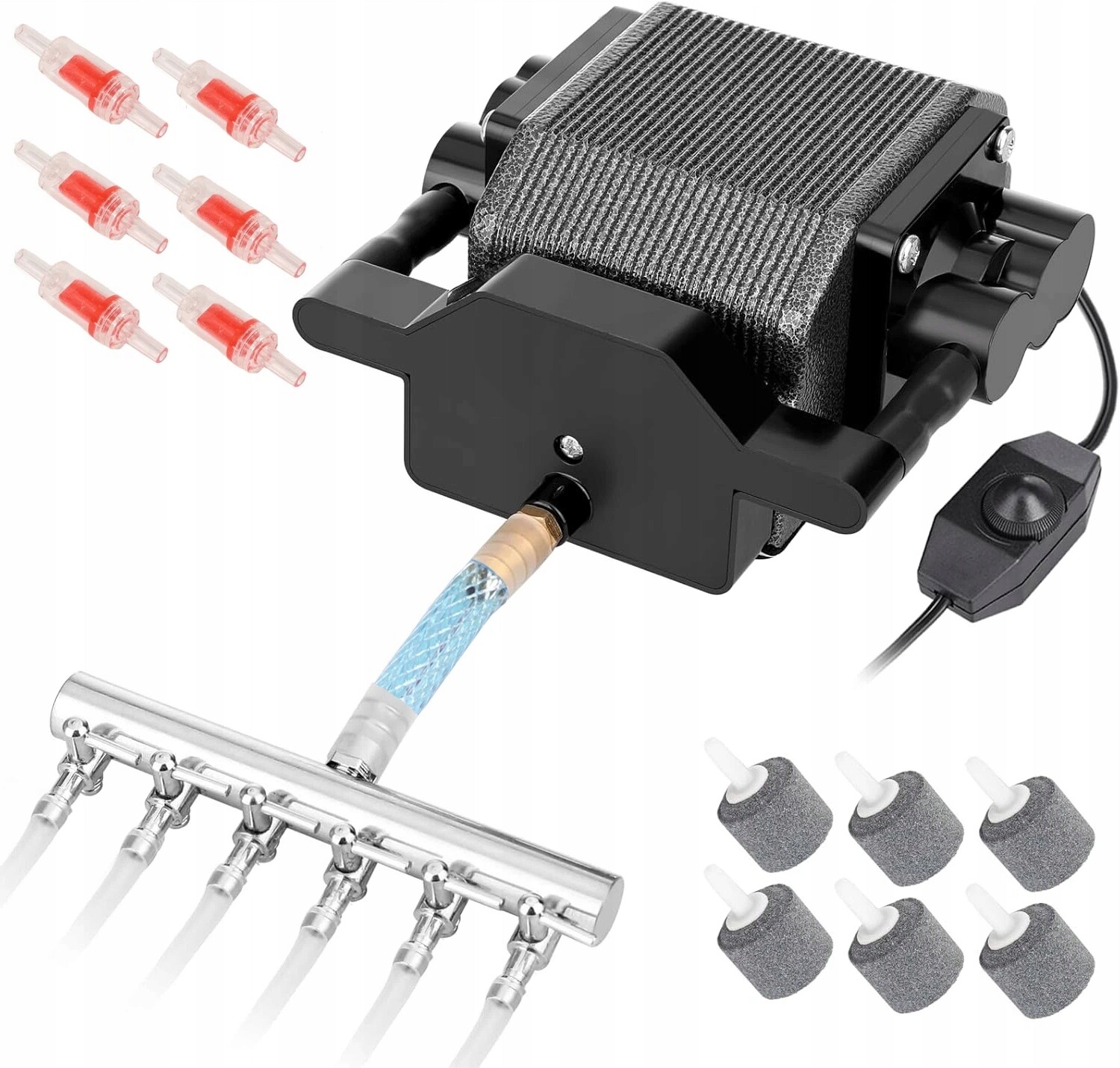 Tichá Vzduchová Pumpa Do Akvária Provzdušňovač 475 Gph 30 Lpm 220V