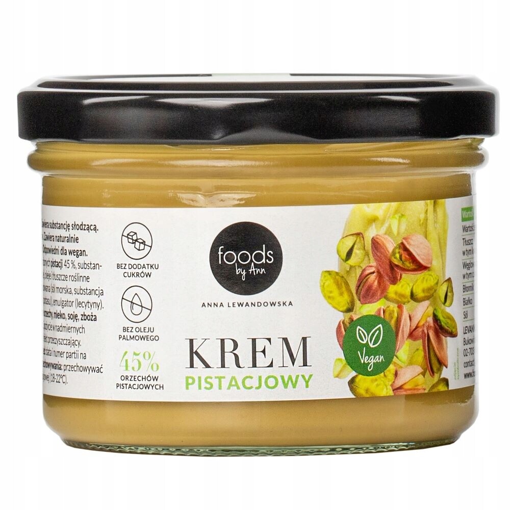 Pistáciový krém Foods by Ann 45 % ořechů, bez laktózy, 200 g