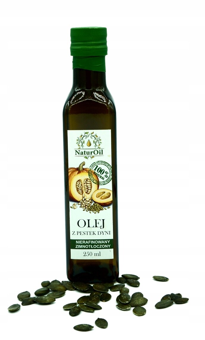 Dýňový olej z dýňových semínek, nerafinovaný NaturOil 250 ml