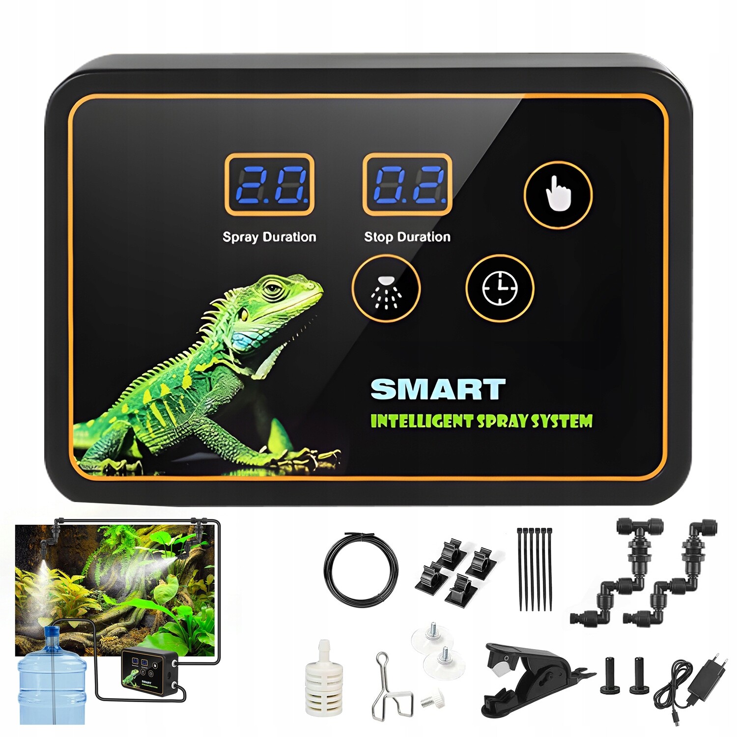 Inteligentní Zavlažovač Pro Terárium Plazů, Obojživelník, Vysoká Kvalita