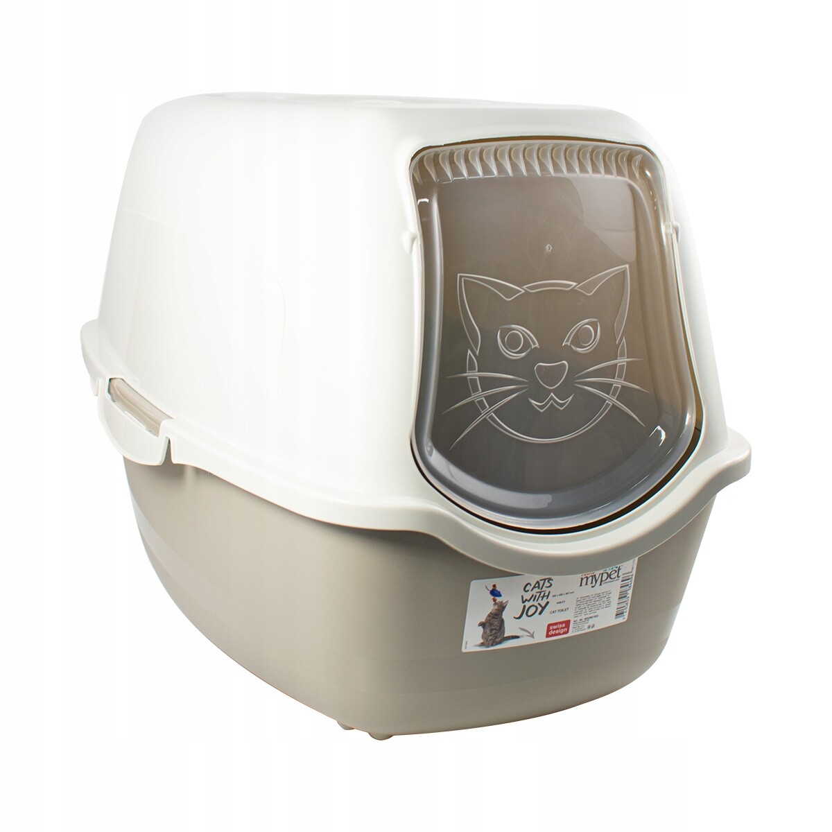 Krytá kočičí toaleta Rotho 56 cm x 40 cm x 39 cm