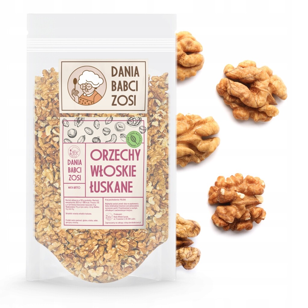 Vlašské ořechy Dania Babci Zosi půlky 1000 g