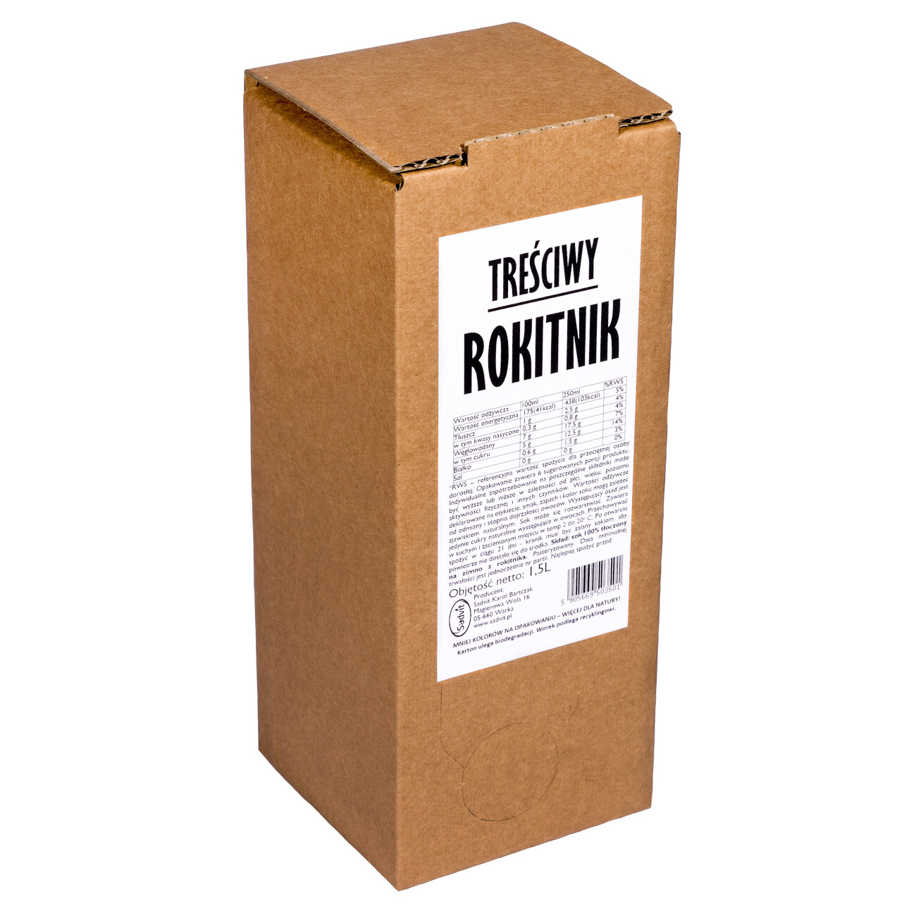 Rakytníková šťáva Sadvit 1500 ml