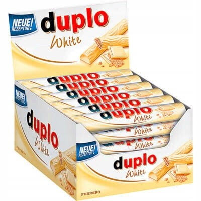 Duplo White tyčinky 40 x 18,2 g, hromadné balení