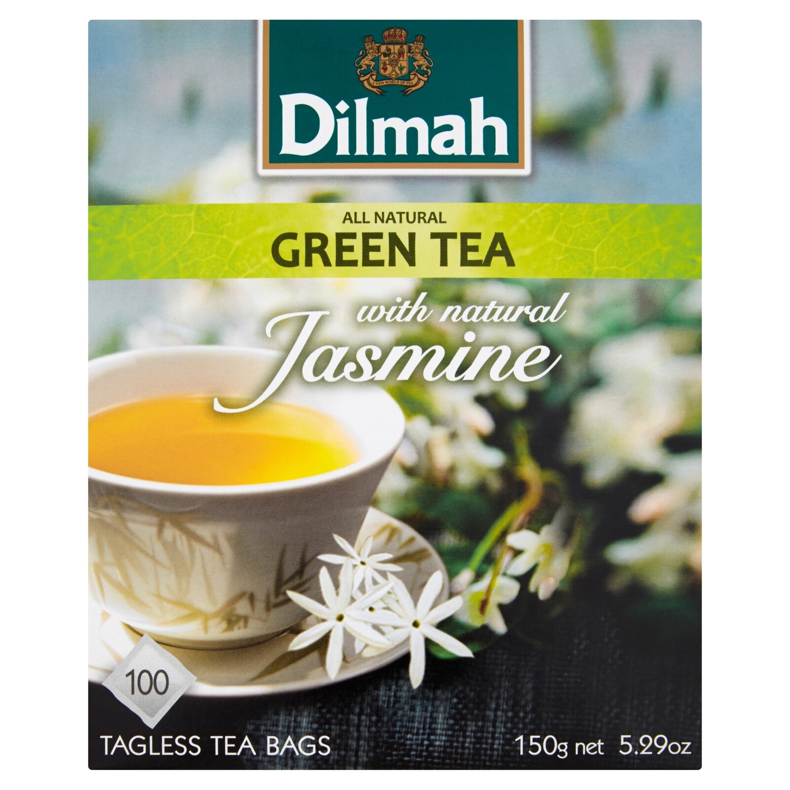 Dilmah Zelený Zelený čaj 100 x 1,5 g