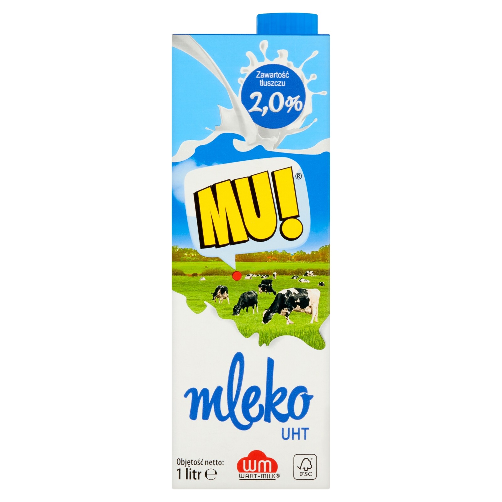 Pasterizované mléko Wart-Milk 1000 ml