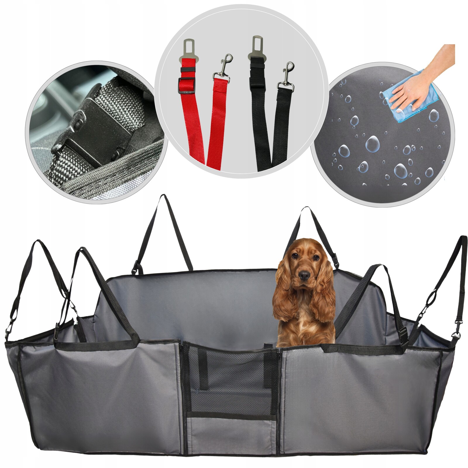 Podložka Pro Psa, Potah Na Sedadlo Auta S Zámkem Pro Spolujezdce