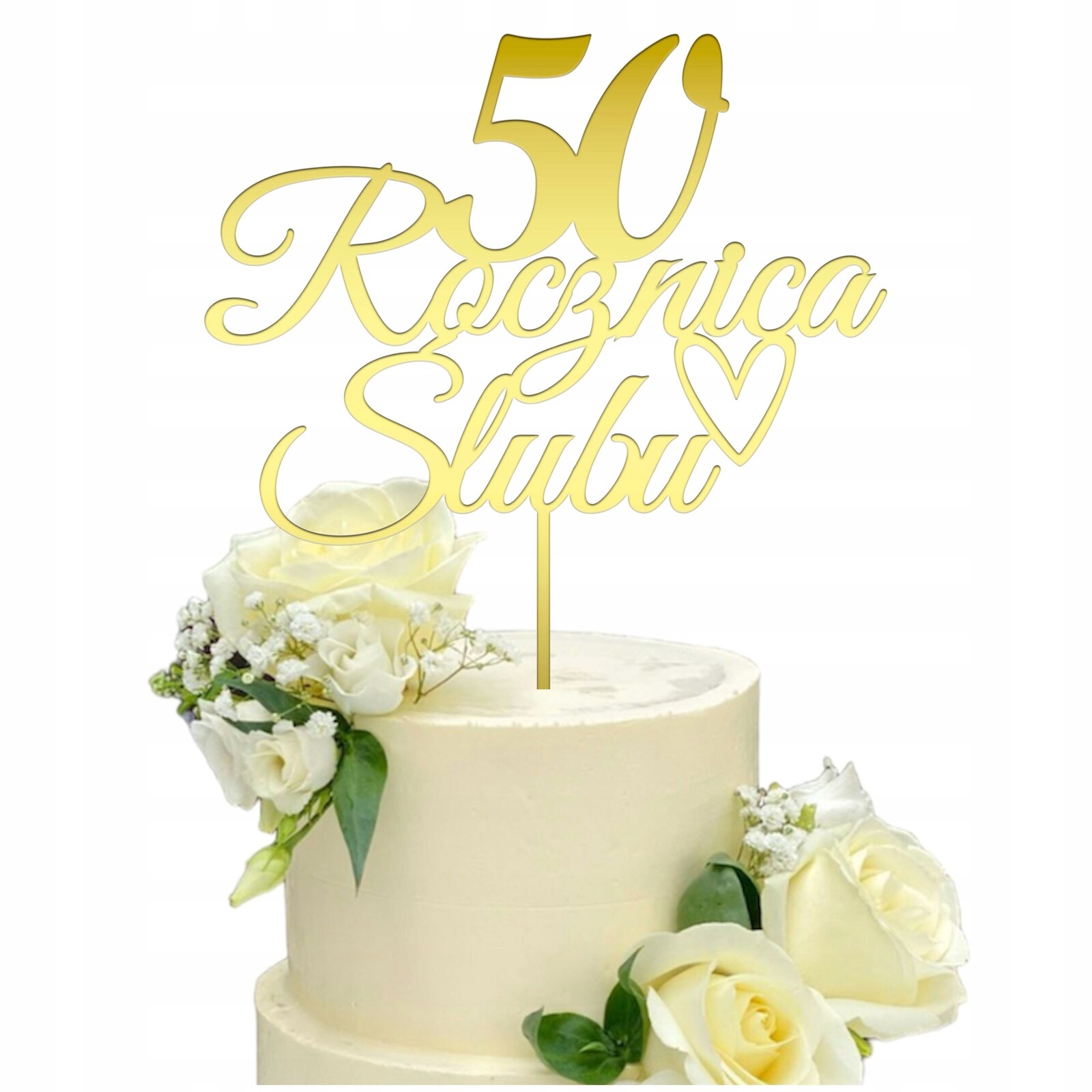 Zápich do dortu k 50. výročí svatby CakeDecor 0117