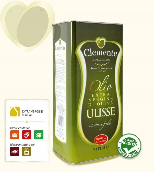 Extra panenský olivový olej Clemente 5000 ml