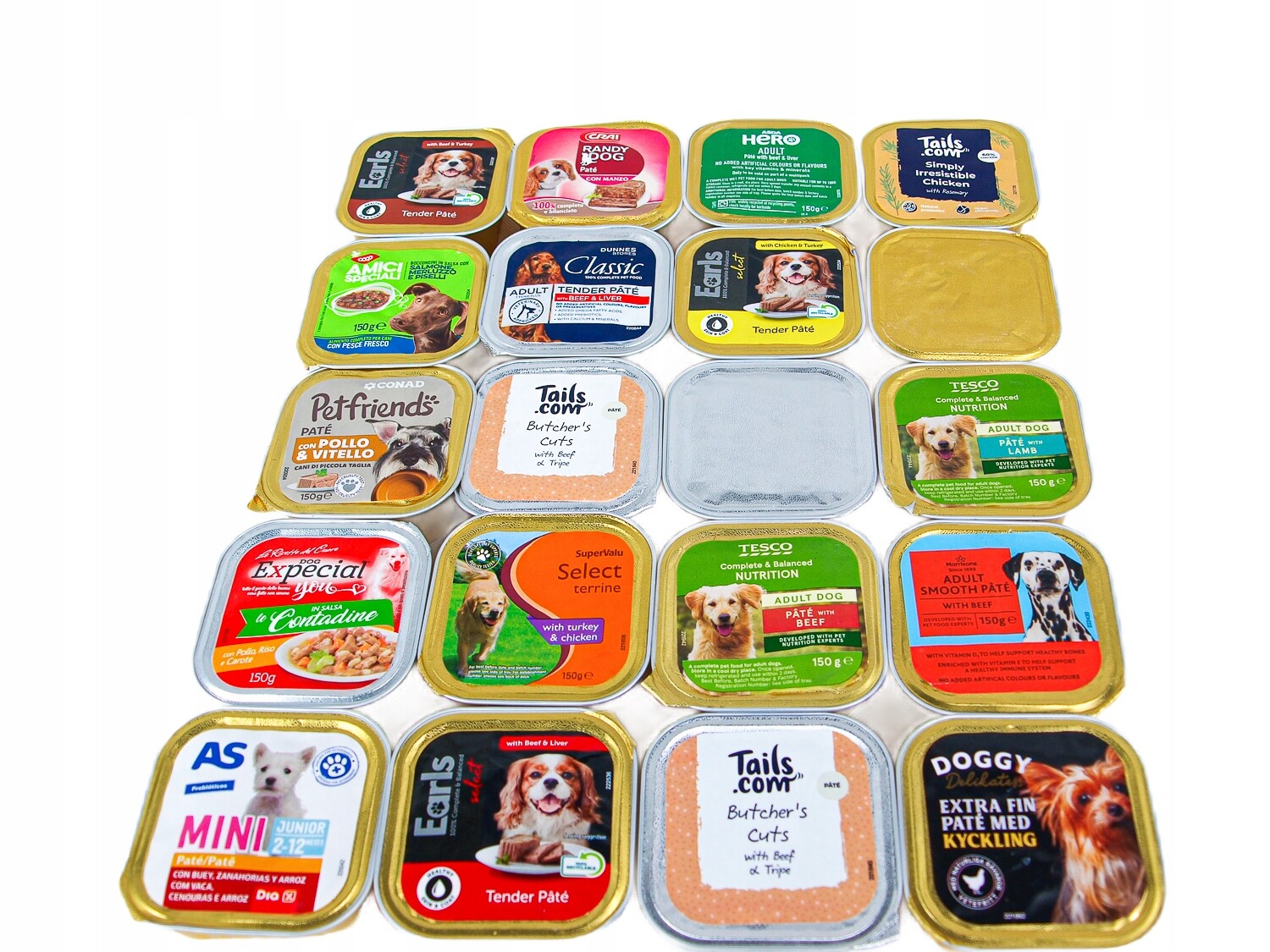 Krmivo pro psy Doggy bezobilná hypoalergenní miska 150 g mix chutí