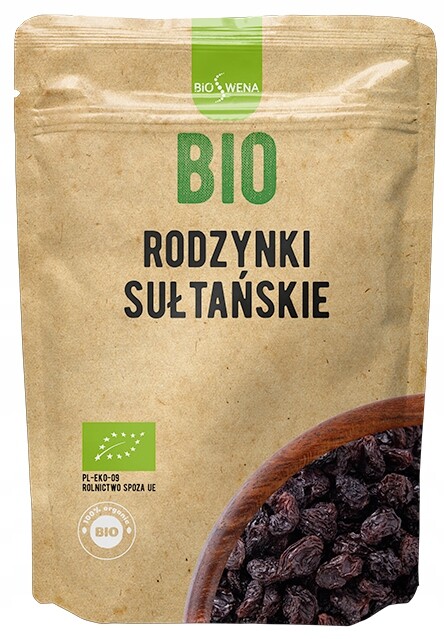 Rozinky 1 Kg Sultánky Bio Ekologické Sladké 1kg Bioswena