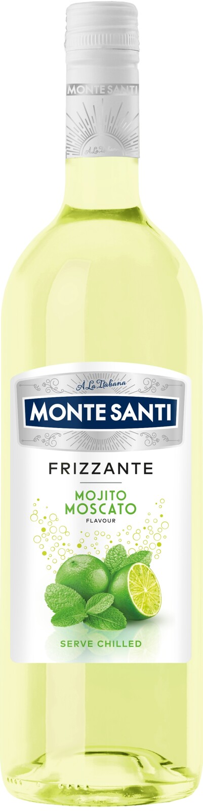 Monte Santi Frizzante Mojito Moscato víno 0% 750ML