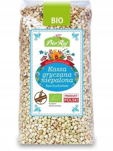 6x Bio Raj Nepražená bezlepková pohanková kaše Bio 500 g