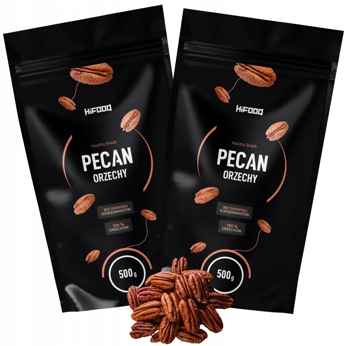 Pekanové ořechy HiFOOD půlky 1000 g