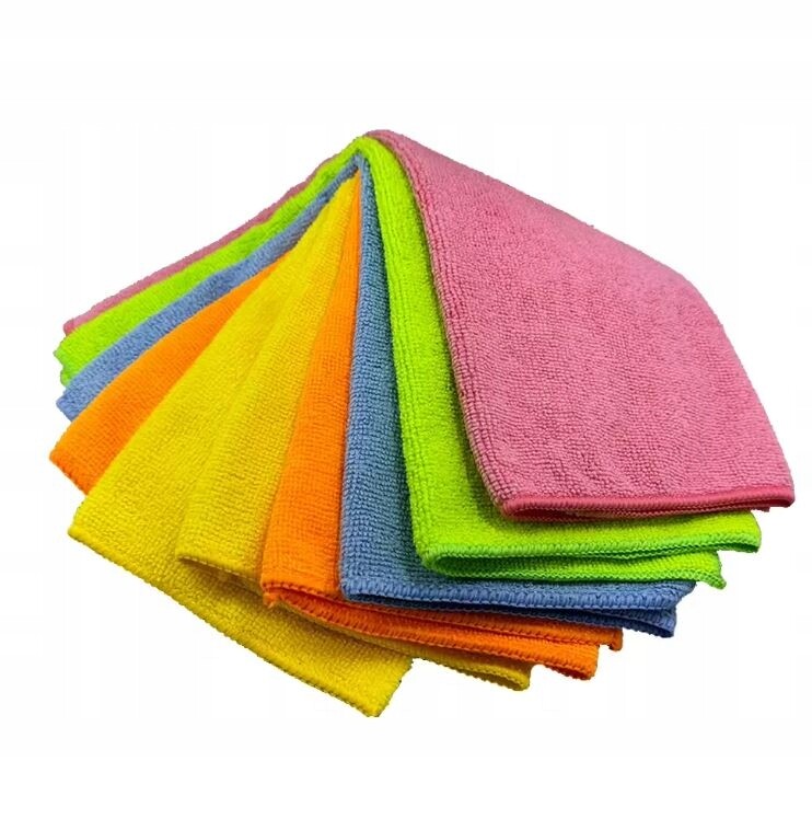 40x Utěrka Utěrka Z Mikrovlákna Měkká 30x30 Utěrky Komplet