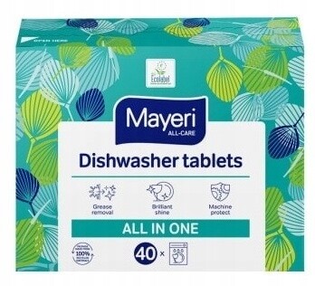 Tablety do myčky all-in-one 40ks Mayeri