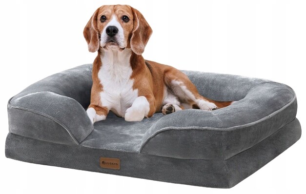 Pelíšek pro psa kotec Sheena M 72 x 60 cm Šedá