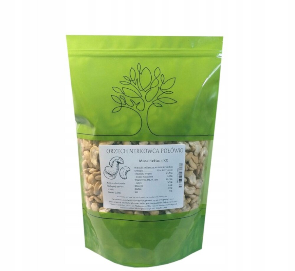 Kešu Ořechy Split 1 Kg Od Ecobi