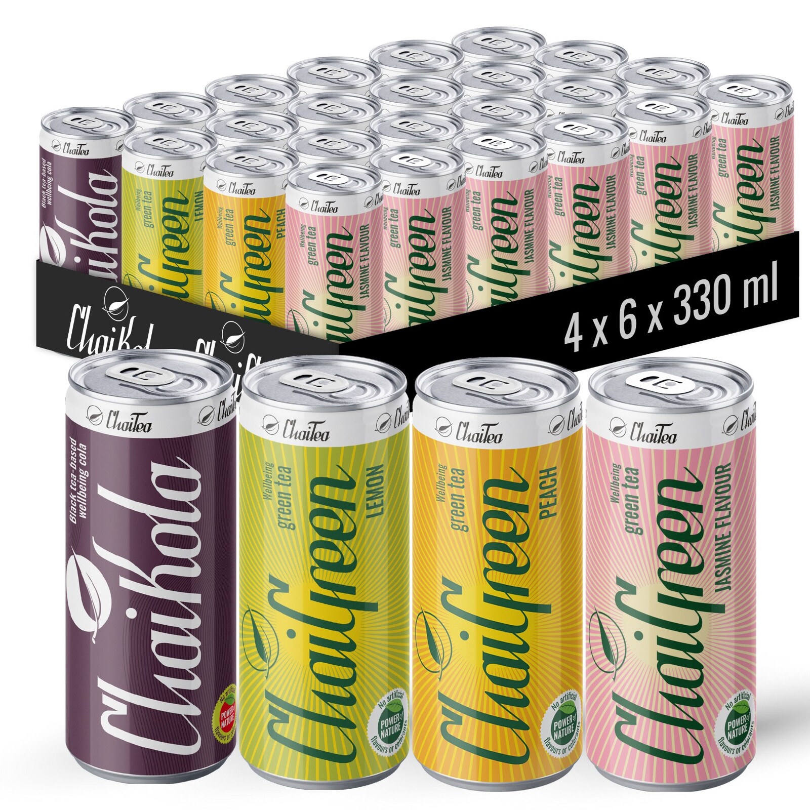 ChaiTea mix chutí 24 ks ChaiKola Chaigreen nápoj zelený čaj ledový čaj