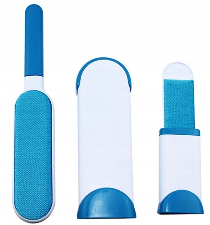 Ruční kartáč na čalounění, na oblečení, na odstraňování chlupů Satis