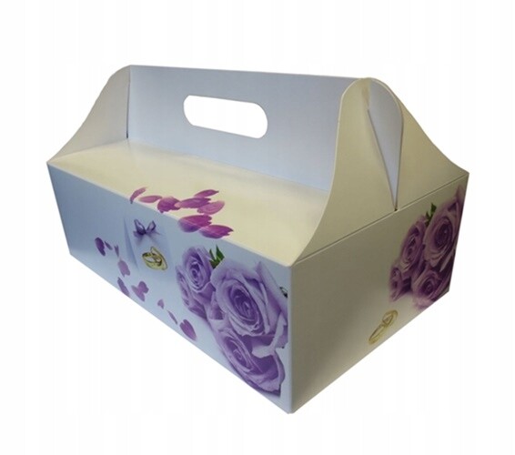 Kartonové Balení Pudełko Na Tort 25x15x8 cm