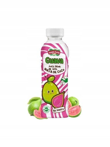 13 x Jungle Fruits Nápoj s Nata De Coco Guava 450 ml